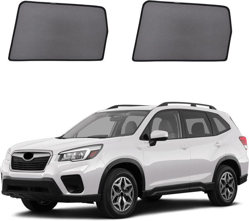 KOCZIL Car Window Shades for 2019-2022 Forester - Rear Side Window Sun Shade for Baby, Breathable Mesh Car Privacy Window Covers, UV Protection and Heat Insulation for Road Trips, Napping, Camping - Image 1